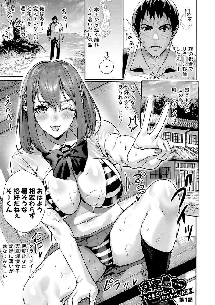 交尾島 ハメまくりたいドスケベJK達