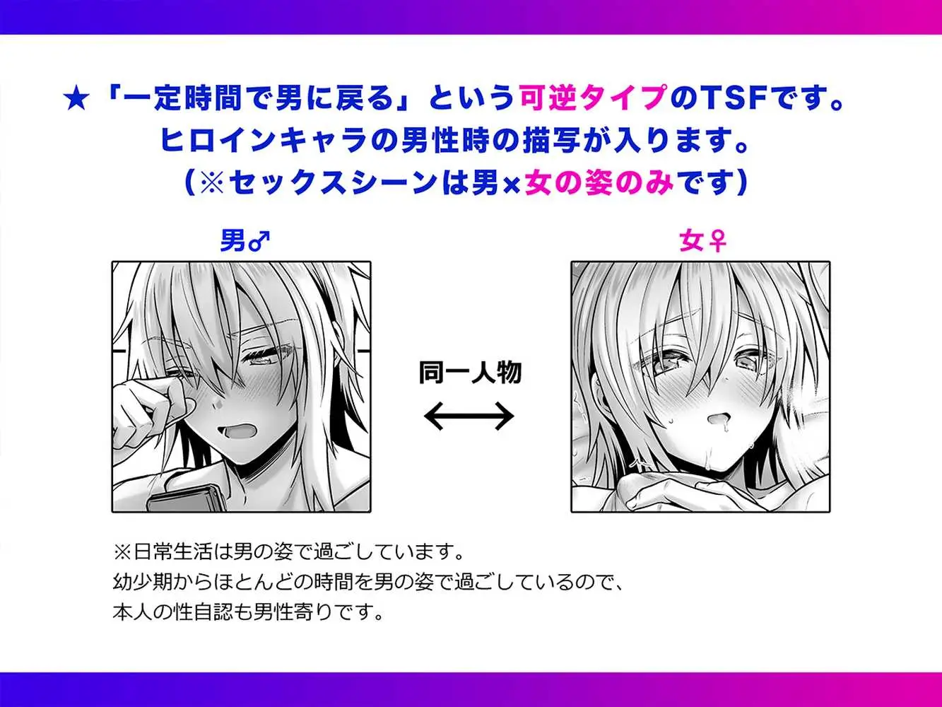 俺の親友はTS（性転換）体質 総集編1 - ページ07
