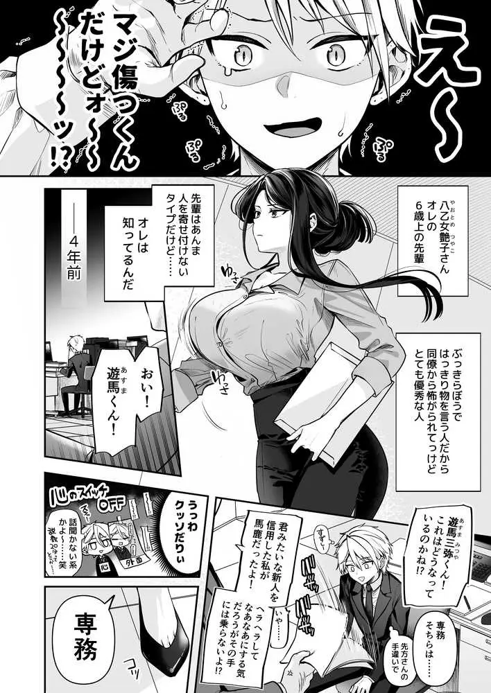 デカ女上司と元チャラ男の後輩くん ＃1 - ページ03