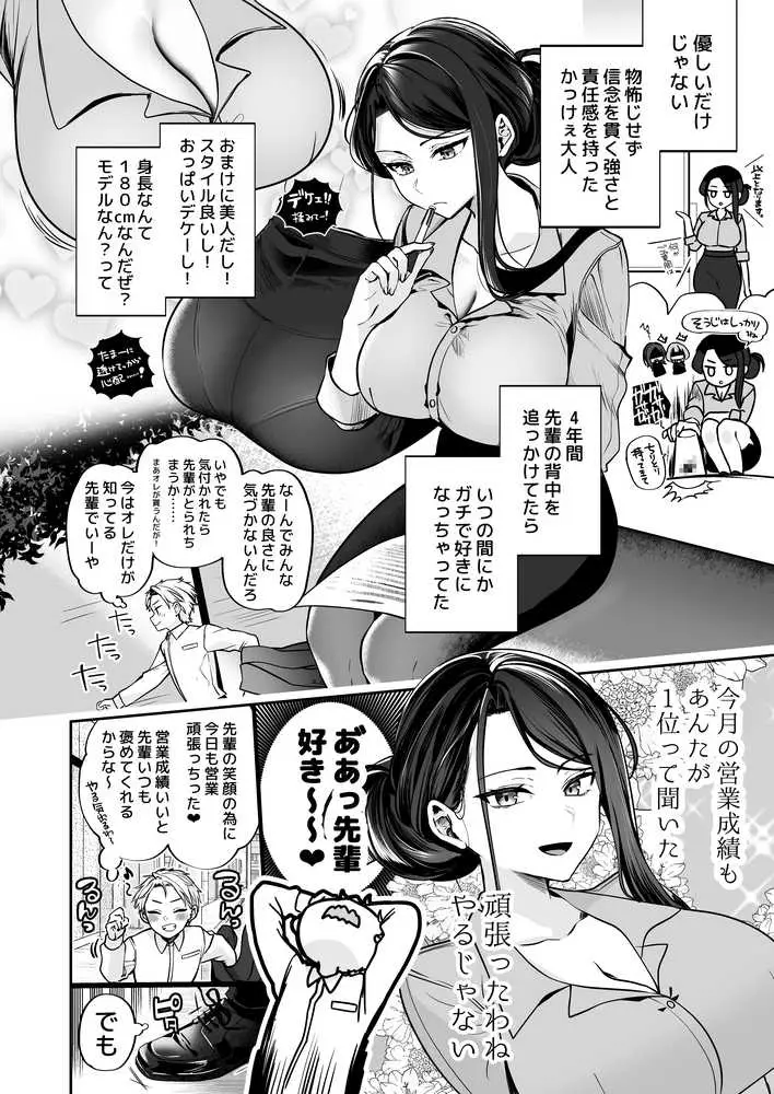 デカ女上司と元チャラ男の後輩くん ＃1 - ページ05