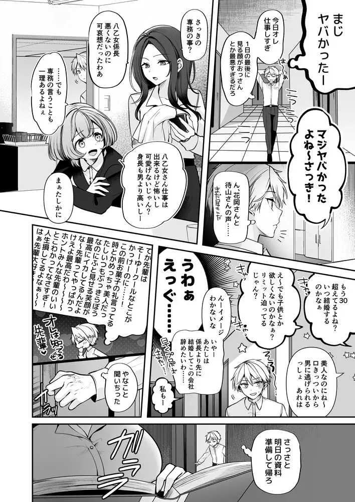デカ女上司と元チャラ男の後輩くん ＃1 - ページ13