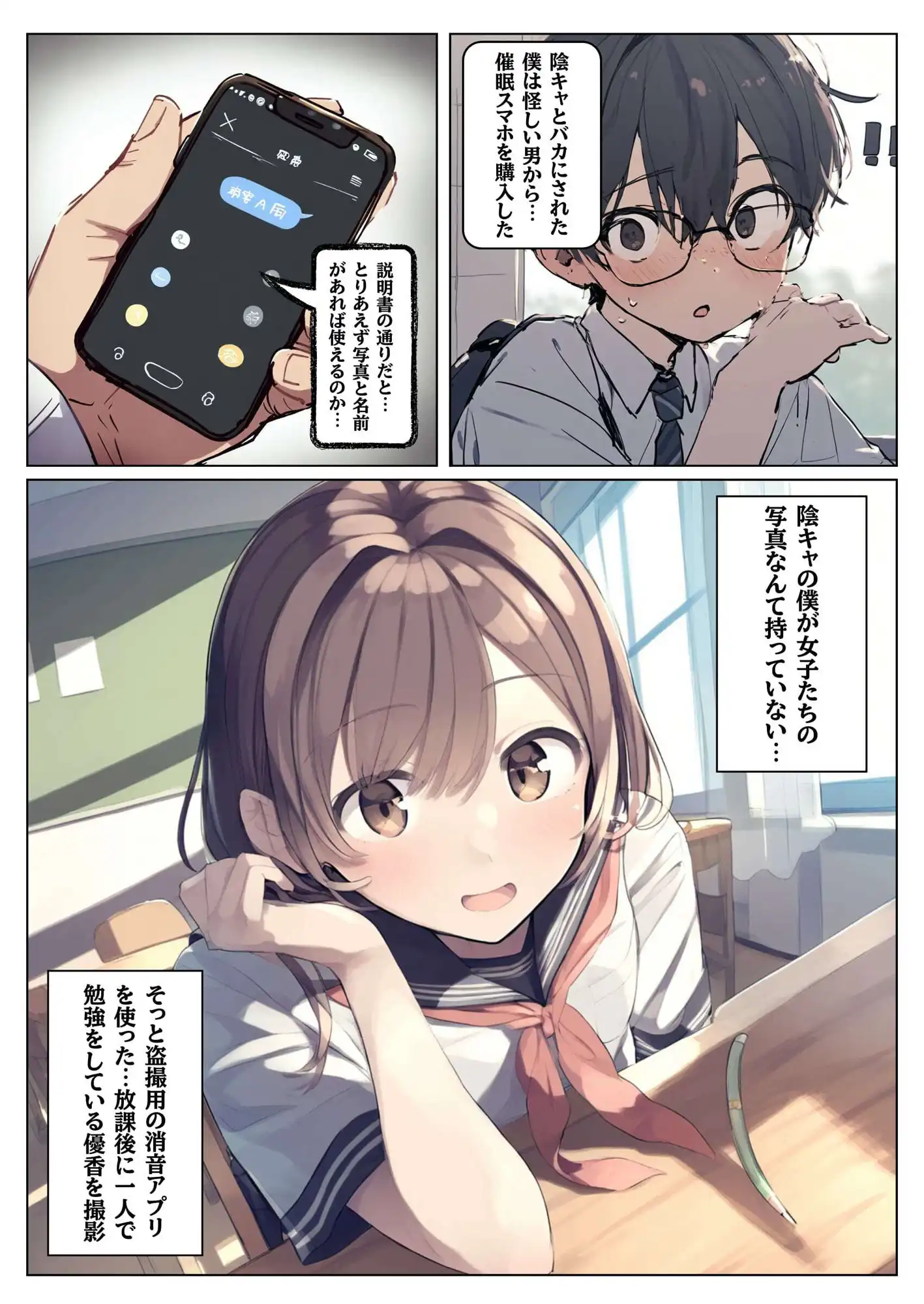 時間停止＆催●のアプリ〜女子生徒を孕ませちゃう〜【本編＋イラスト131枚】