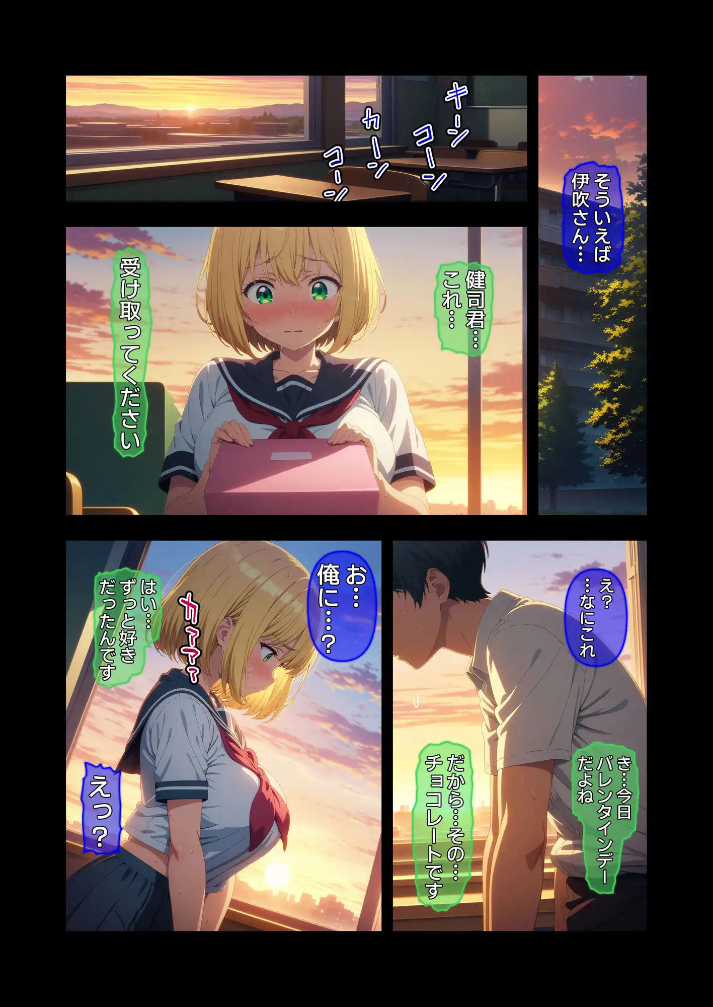 【漫画】びしょ濡レ〇プ02