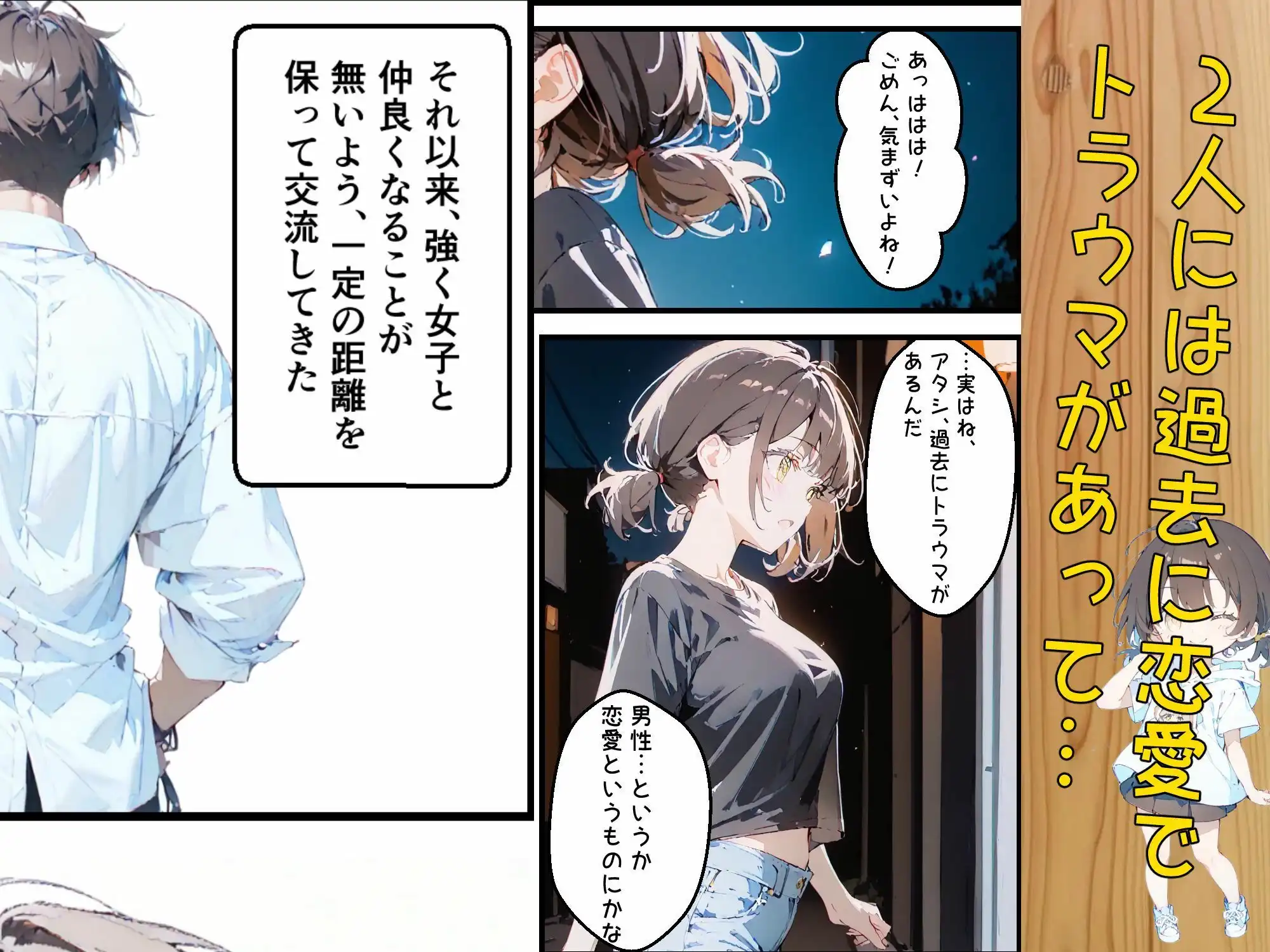 隣に住んでる大学の同期と甘々初えっち