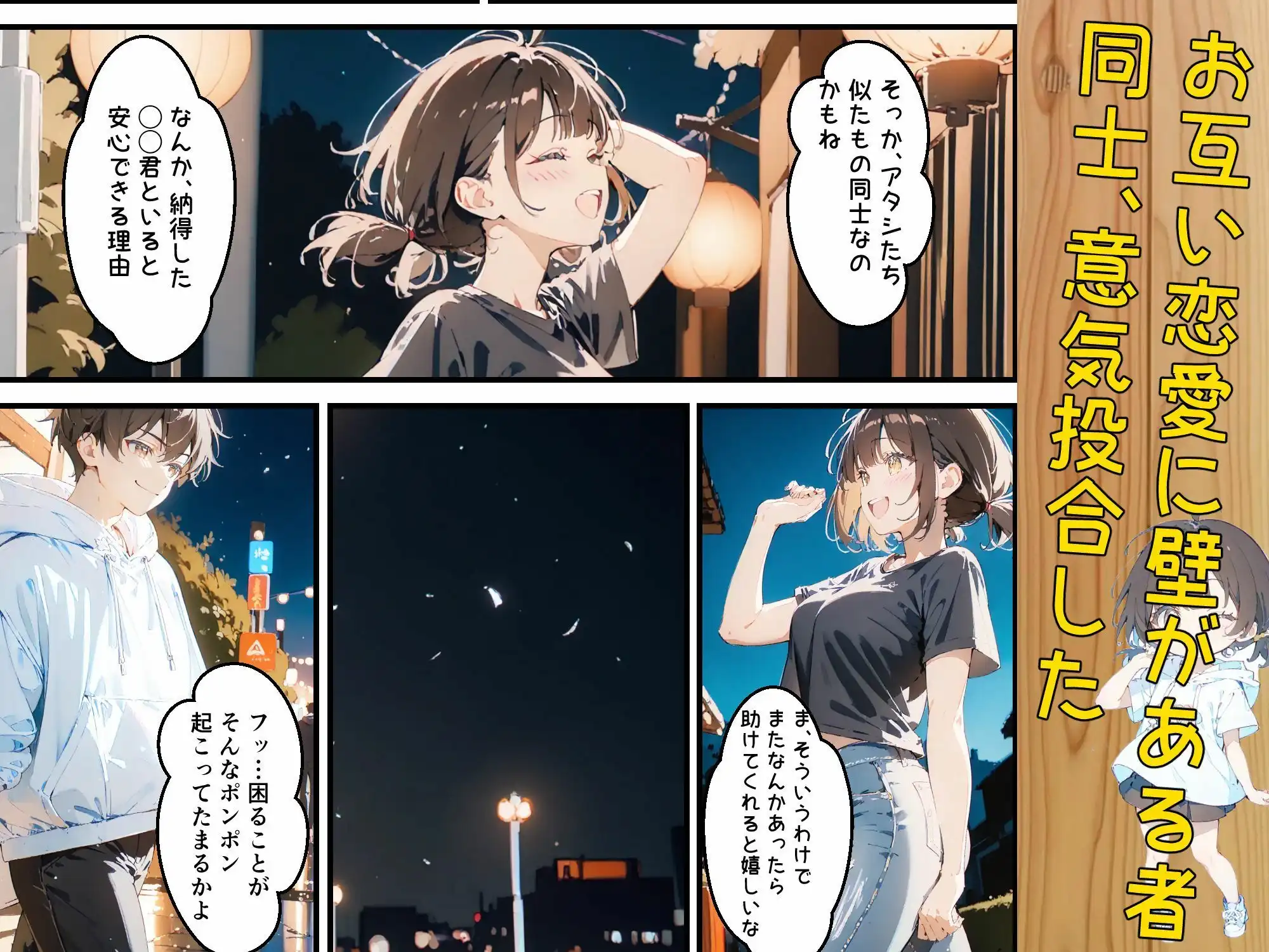 隣に住んでる大学の同期と甘々初えっち