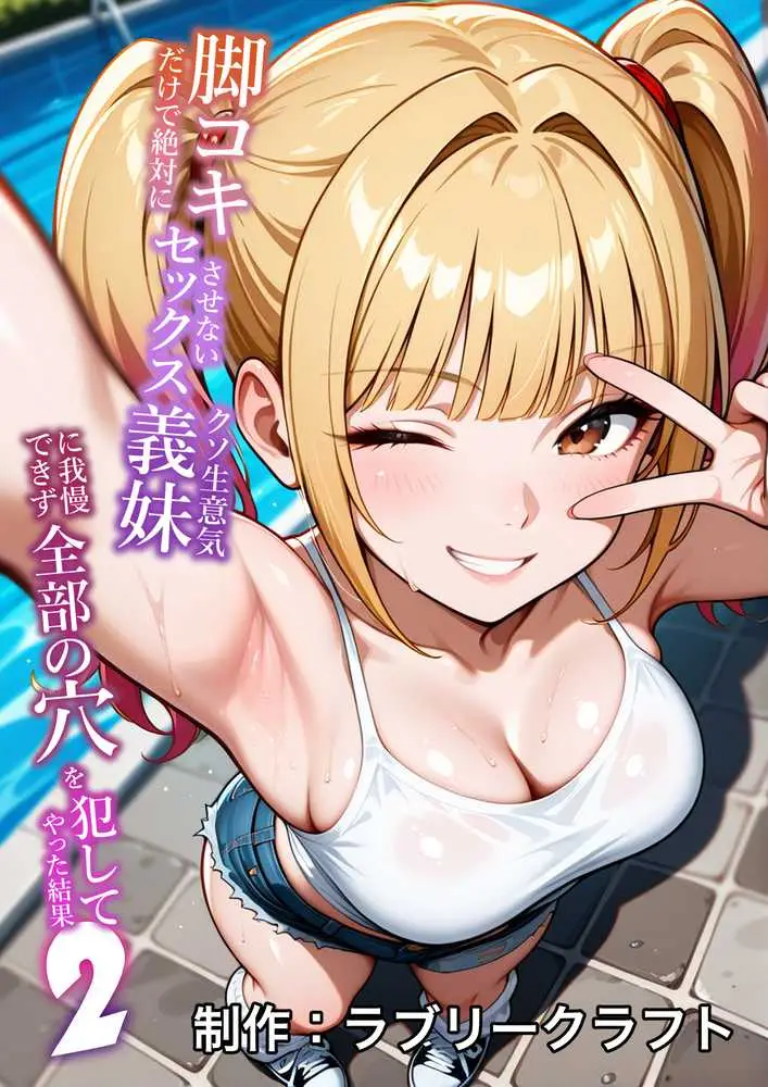 脚コキだけで絶対にセックスさせないクソ生意気な義妹に我慢できず全部の穴を犯してやった結果2 - ページ01
