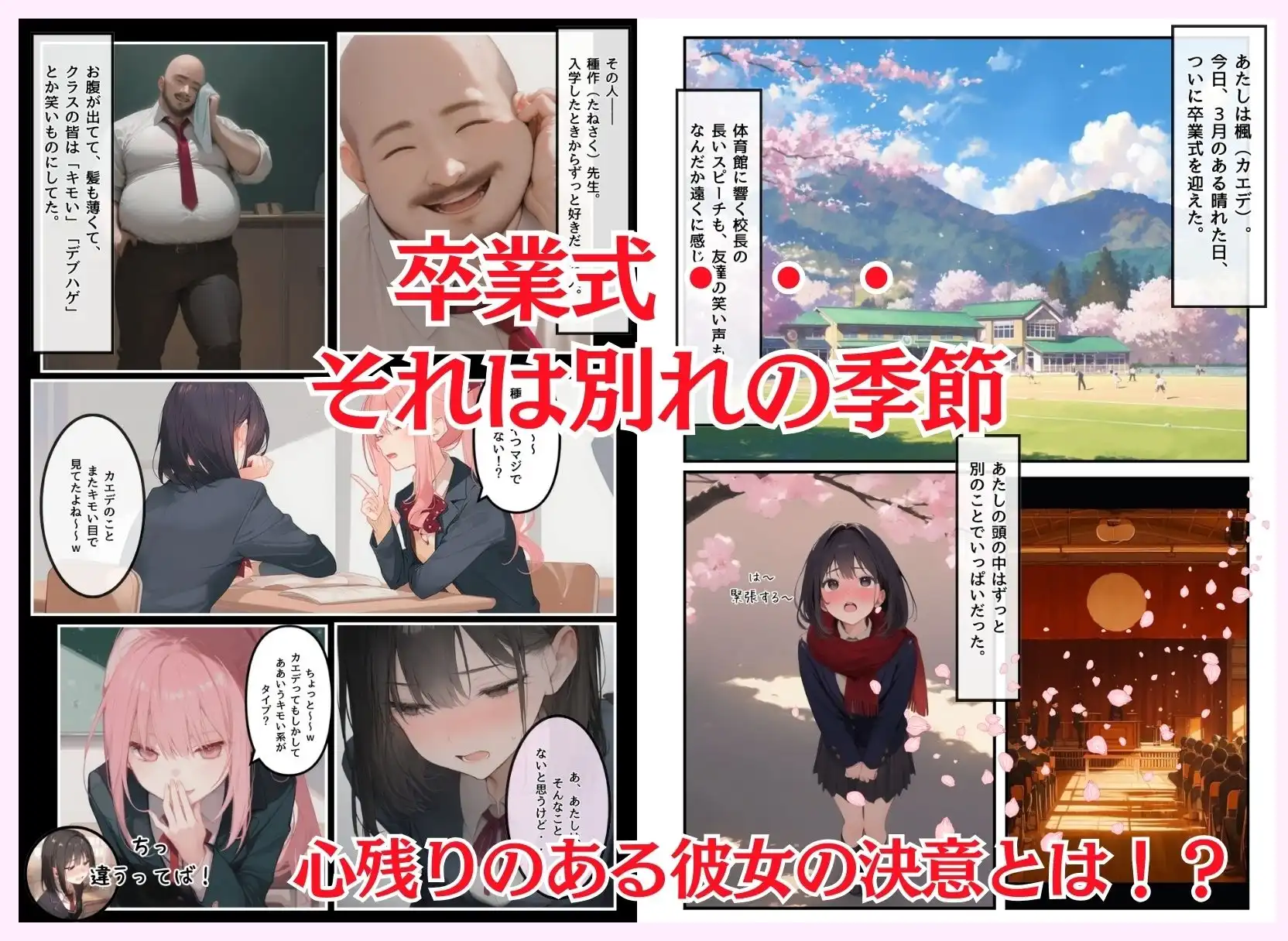 私と先生の卒業式〜禁断の関係、教え子とのセックスがこんなにも気持ちいいなんて〜