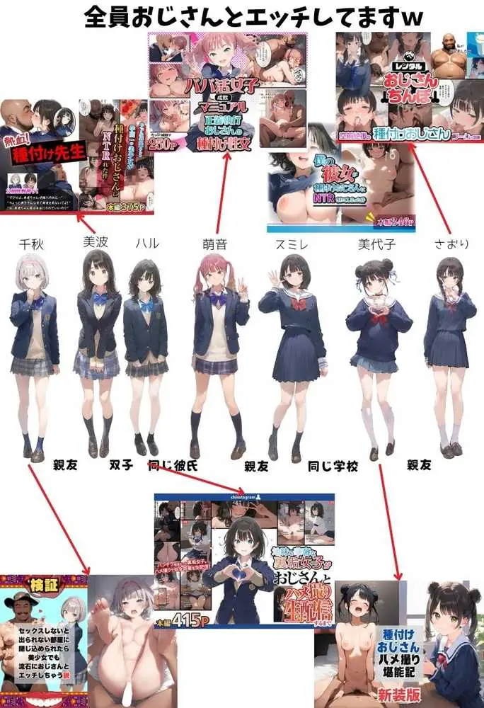 【総集編】透明感のある美少女4人をおじさんちんぽでずっぽずぽに大満喫しちゃうぞ！すぺしゃる！！全4作品 - ページ247