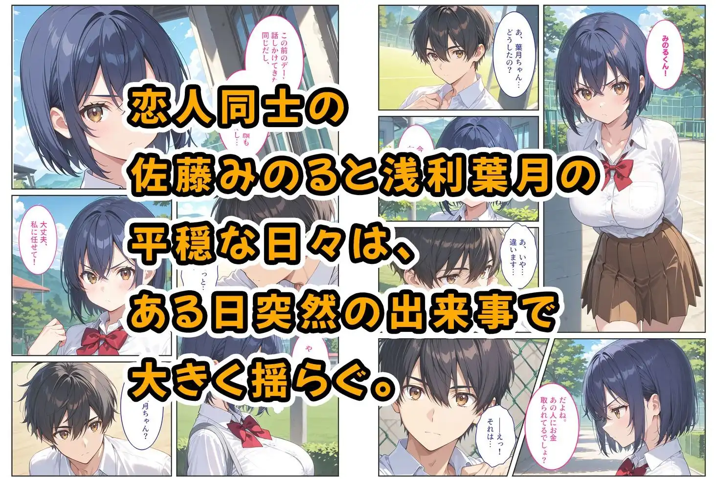 僕の爆乳彼女が絶倫ヤンキーに寝取られて性玩具にされる話