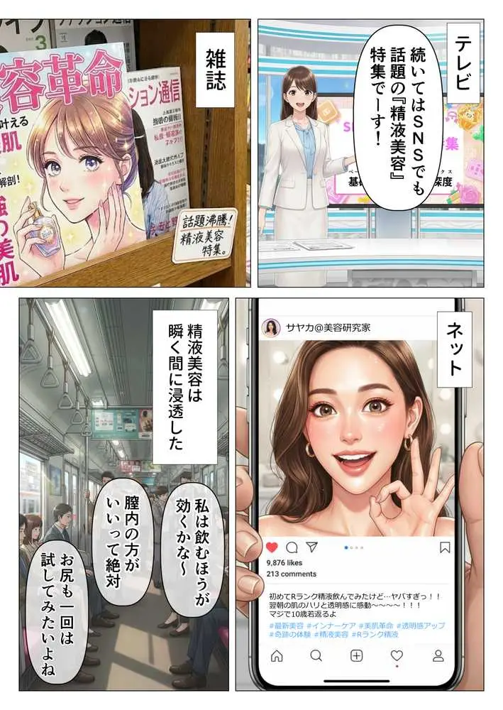 【精液が最強の美容薬の世界】 SSSレア精液で人生逆転！むちむち人妻女医の特別検診 - ページ02