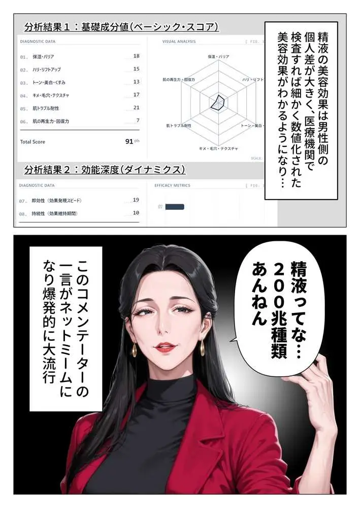 【精液が最強の美容薬の世界】 SSSレア精液で人生逆転！むちむち人妻女医の特別検診 - ページ03