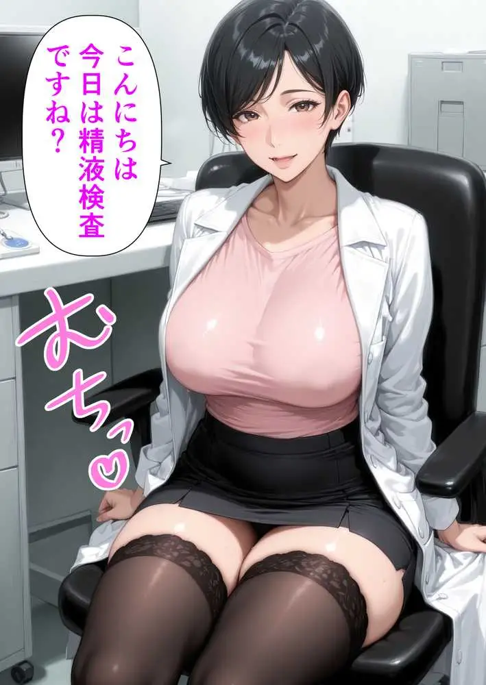 【精液が最強の美容薬の世界】 SSSレア精液で人生逆転！むちむち人妻女医の特別検診 - ページ09
