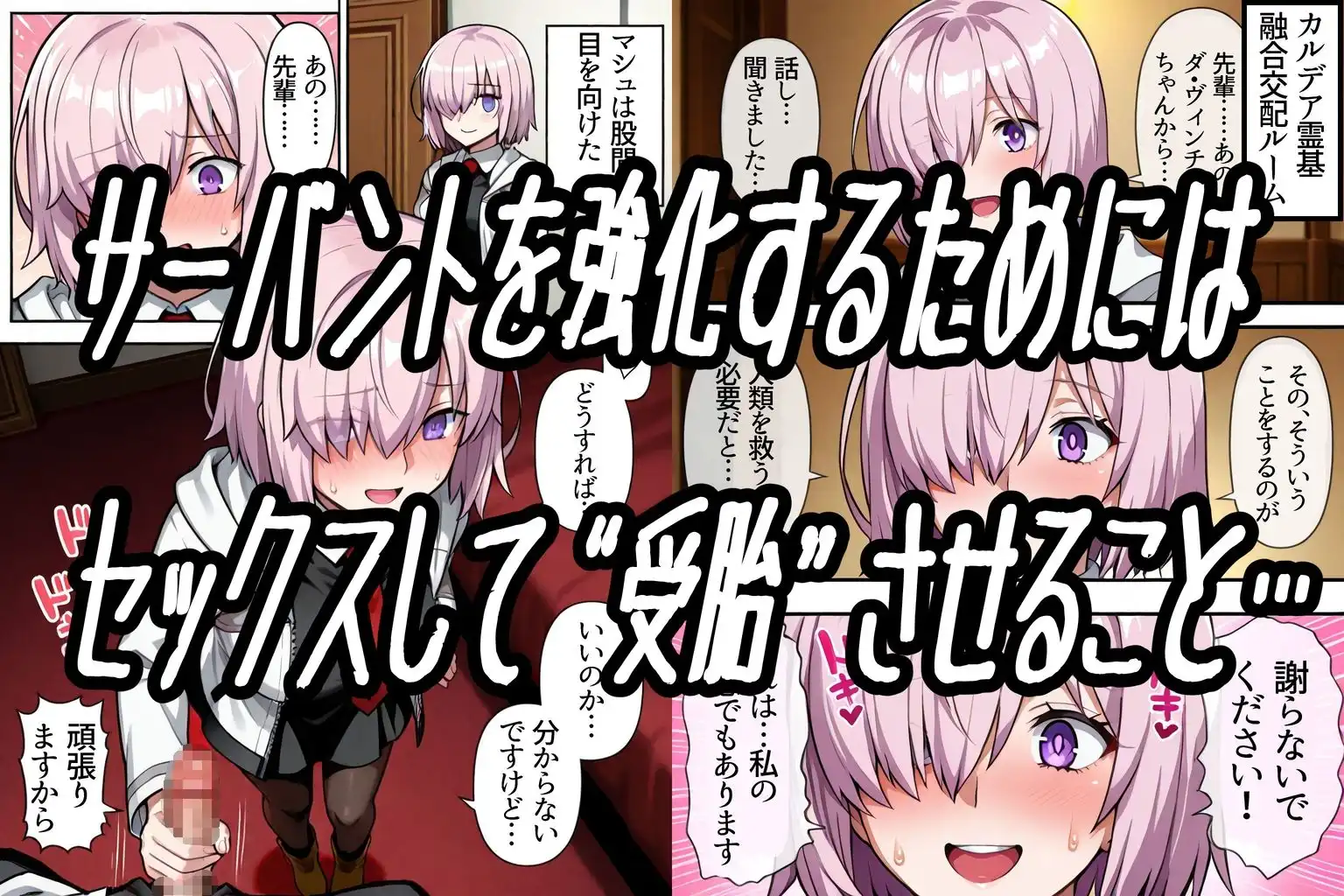 運命の種付けマスター〜サーヴァント3人を孕ませて世界を救え！〜