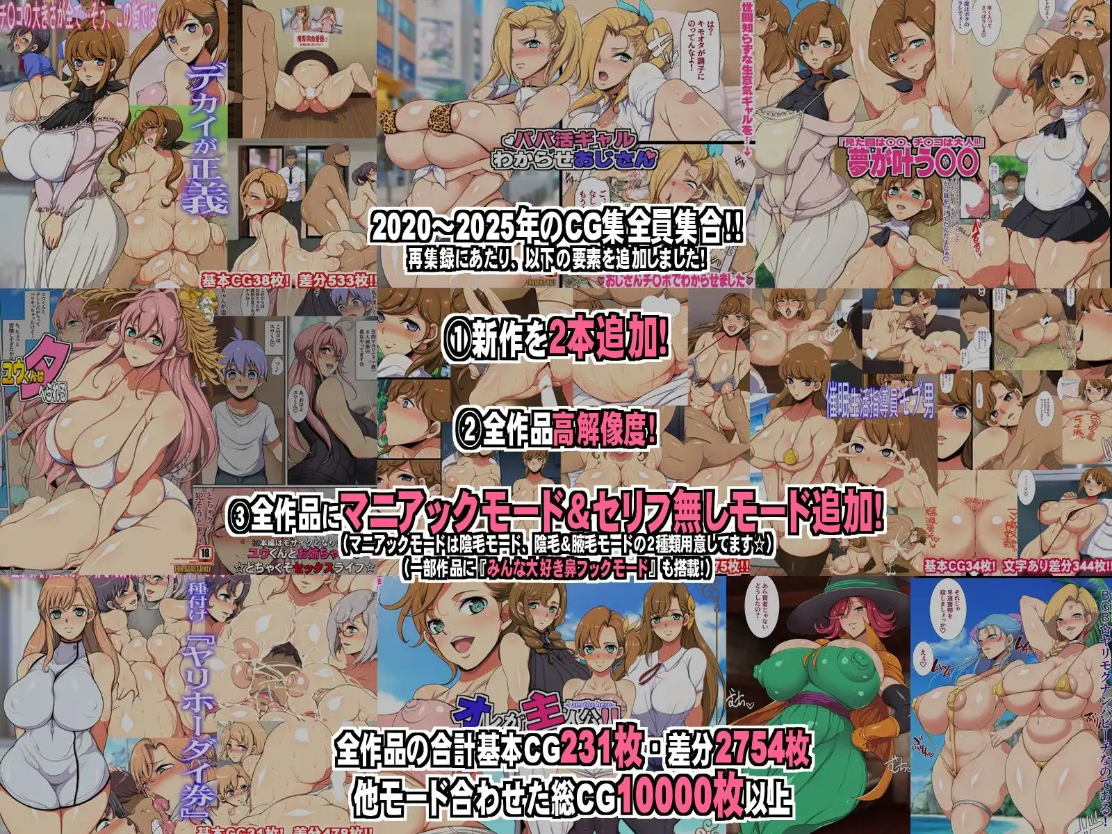 玉の輿CG集詰め合わせ 2（新作2本＋過去作8本=合計10本入り！）