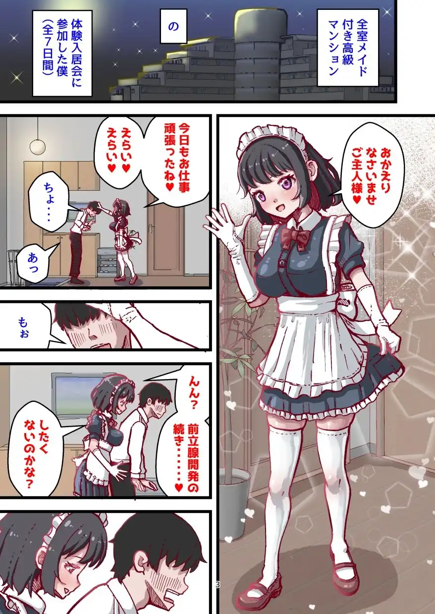 前立腺開発が上手なメイドさん付き賃貸