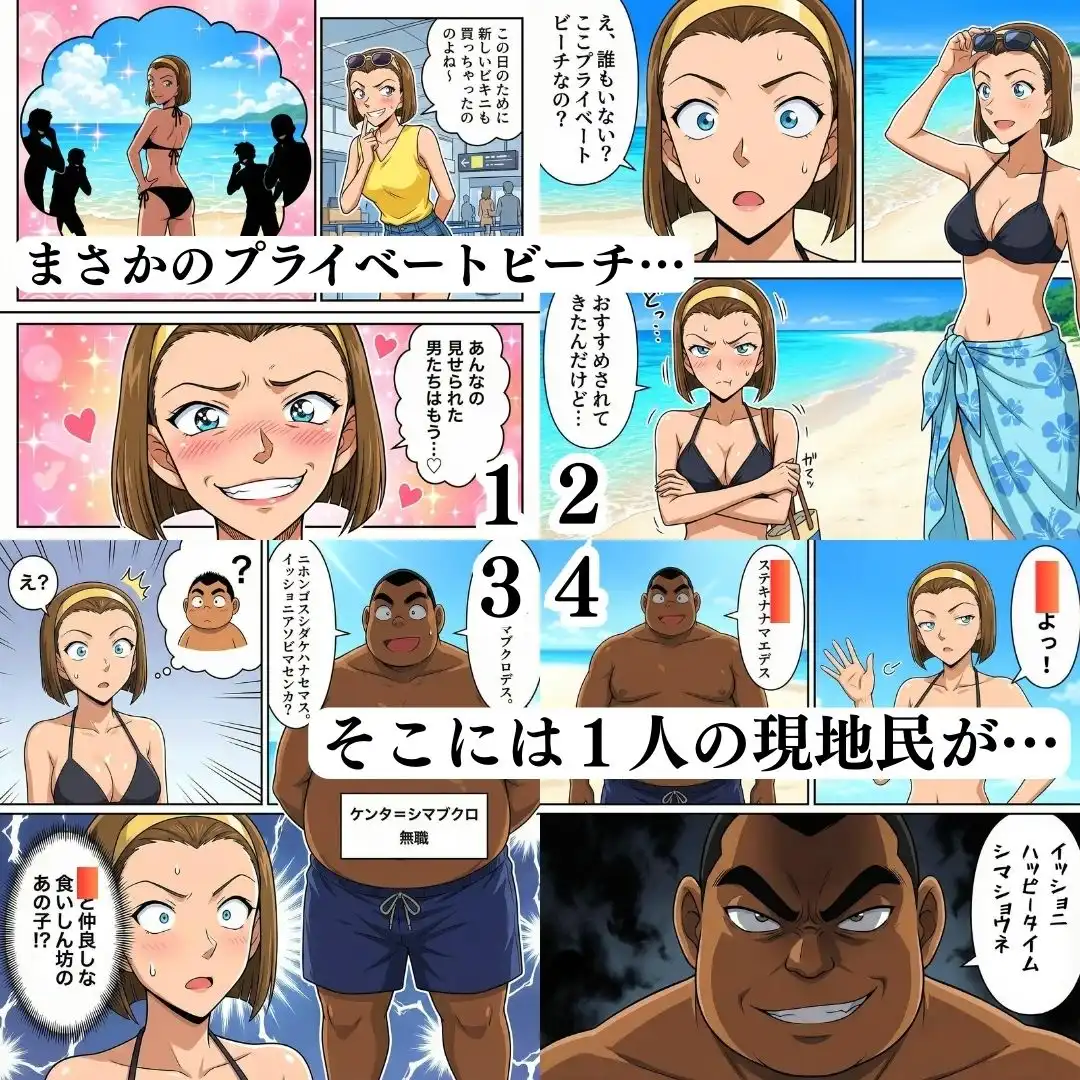 食いしん坊コジマ 白と黒のドッペルゲンター - サンプル6