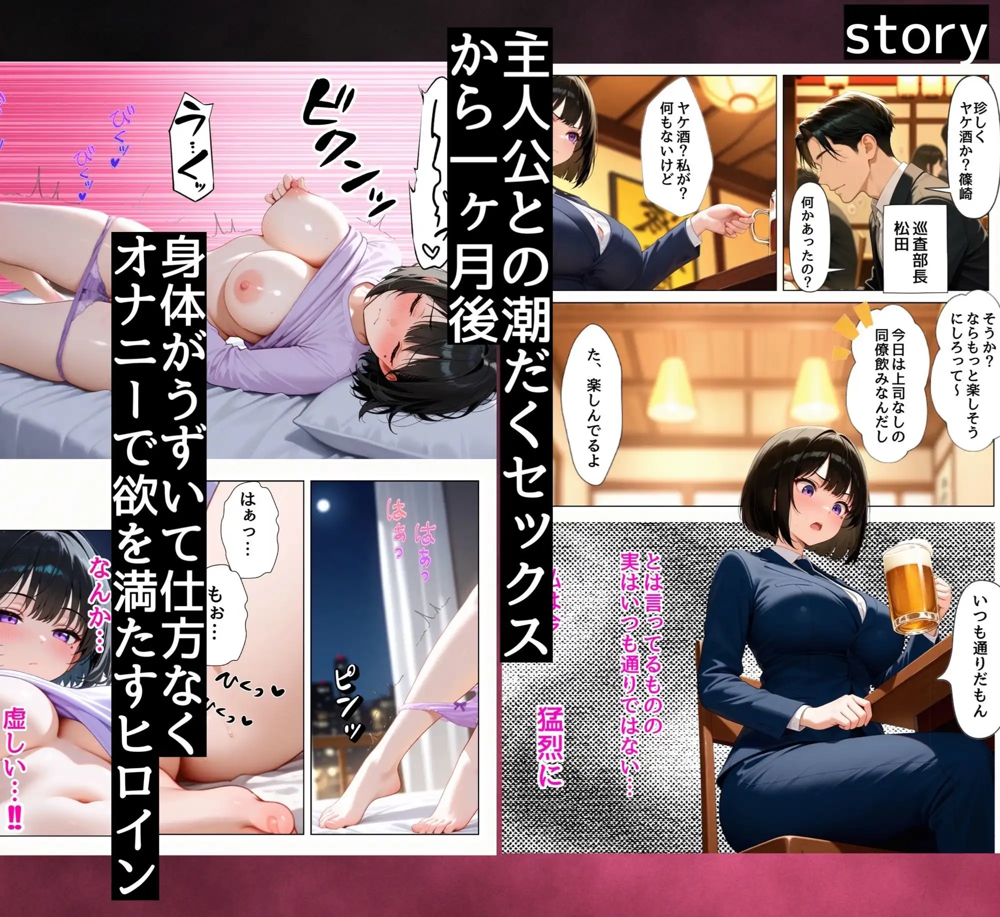 強気な裏アカ警察官を潮だくセックスでわからせたので再教育して完堕ちさせる話