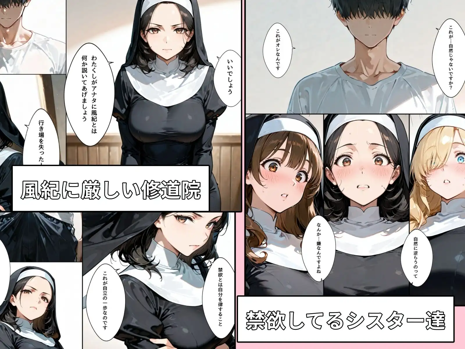 禁欲聖女たちは堕落なんてしない