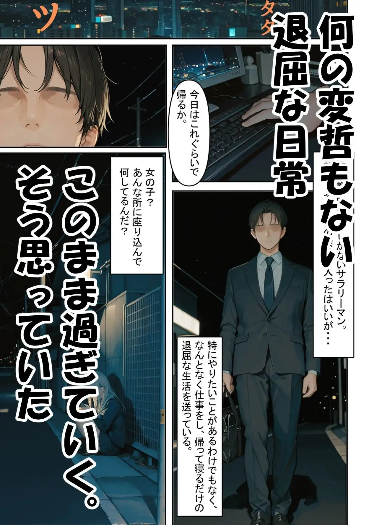 家出少女を拾ったら