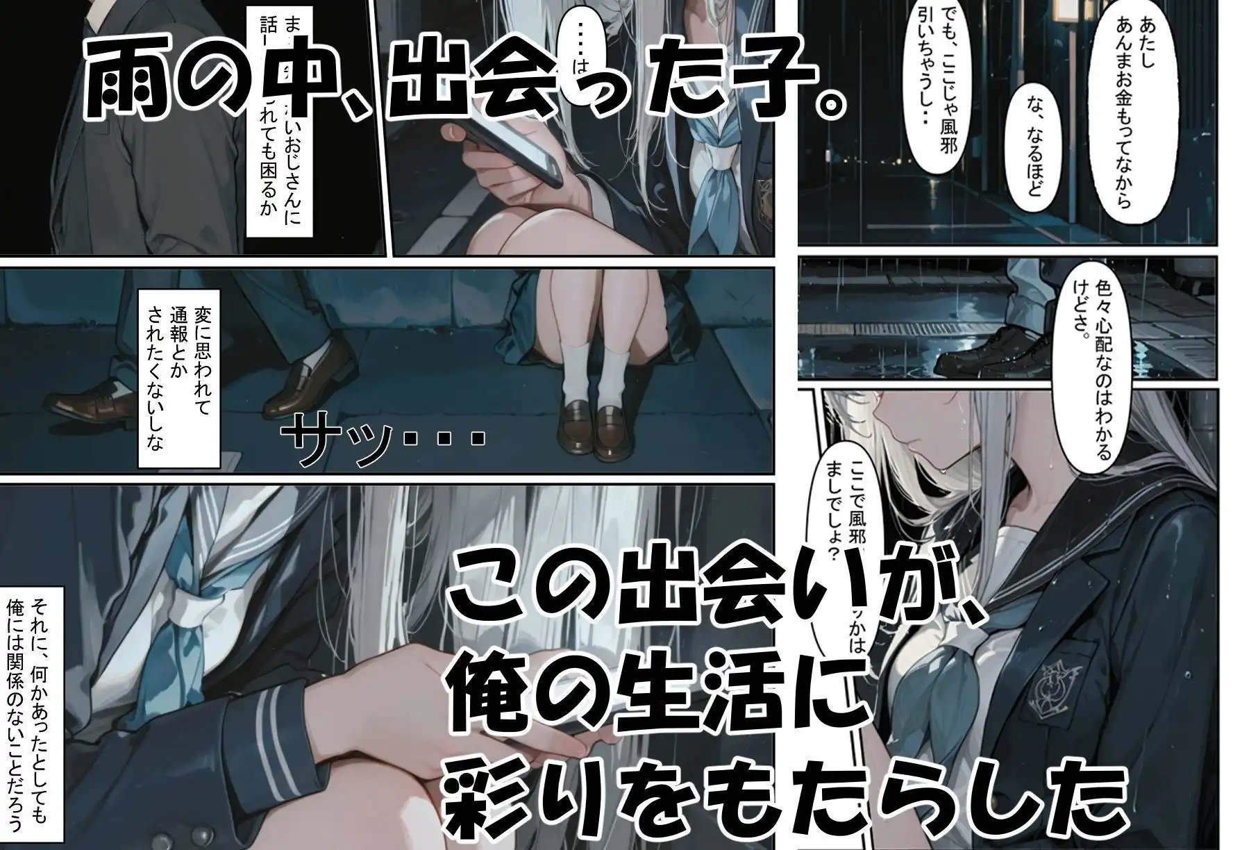 家出少女を拾ったら