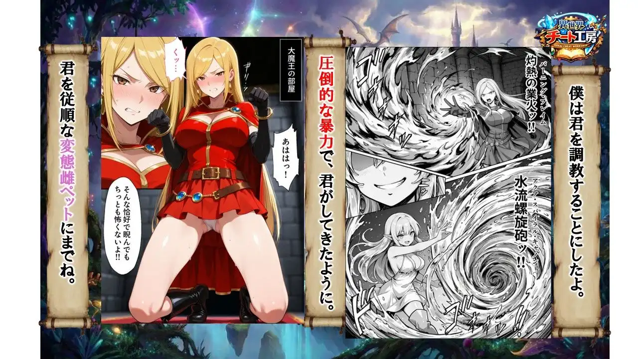 異世界でハズレジョブ『調教師』を与えられた僕は、女王と呼ばれた高慢高飛車お嬢様を可愛い雌豚ペットに完堕ちさせる。