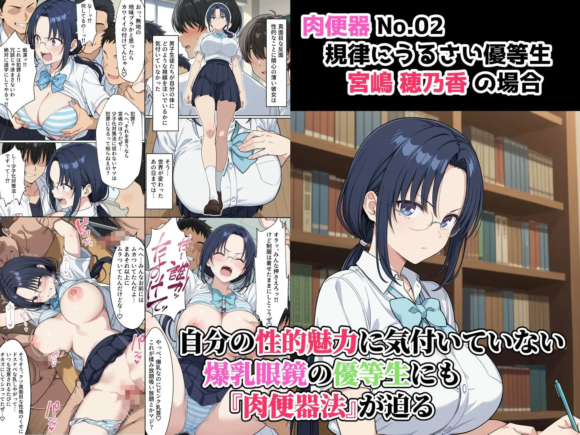 肉便器法の成立した世界で〜校内の好きな美少女を選んで肉便器にできる世界〜