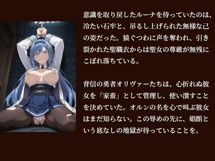 【器用貧乏】ルーナ 【498枚＋1mp4】裏切りのパーティ管理 〜「いなくなったアイツの代わりに、俺たちがたっぷり可愛がってやるよ」〜