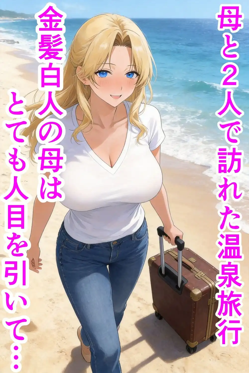 Mother…爆乳ブロンド白人ママ托卵受精温泉旅行