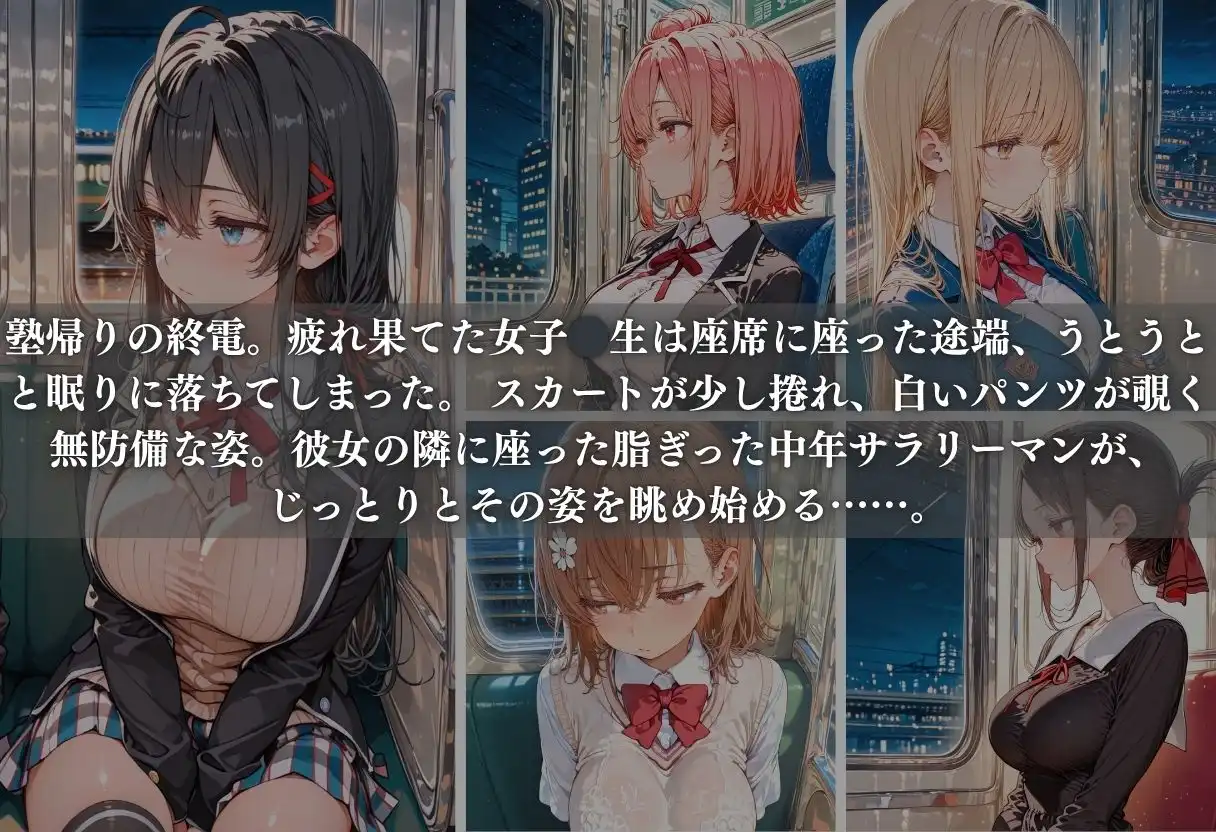 痴●列車ボテ腹END 〜キモおじリーマンに孕ませられる現役女子○生〜 Vol.3