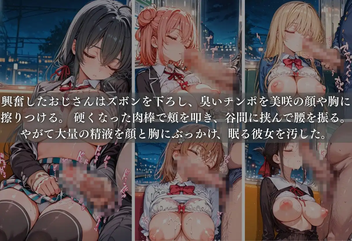 痴●列車ボテ腹END 〜キモおじリーマンに孕ませられる現役女子○生〜 Vol.3