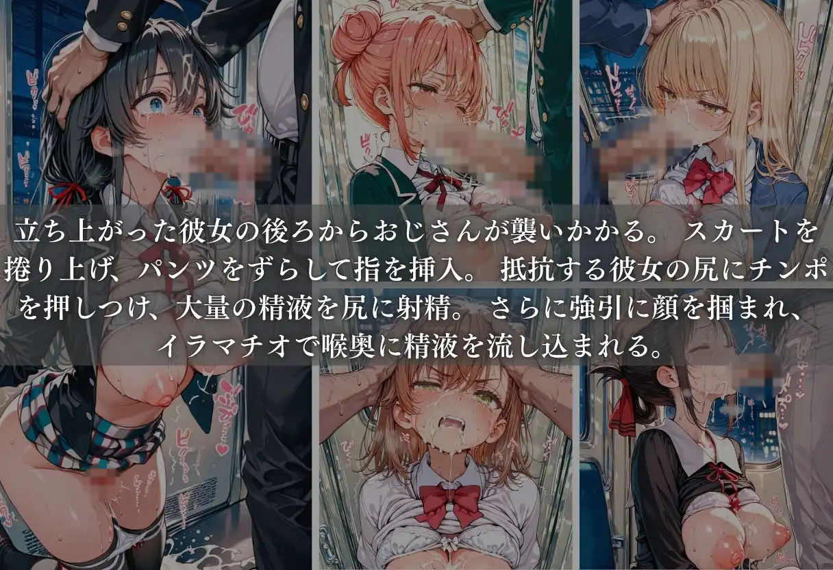 痴●列車ボテ腹END 〜キモおじリーマンに孕ませられる現役女子○生〜 Vol.3