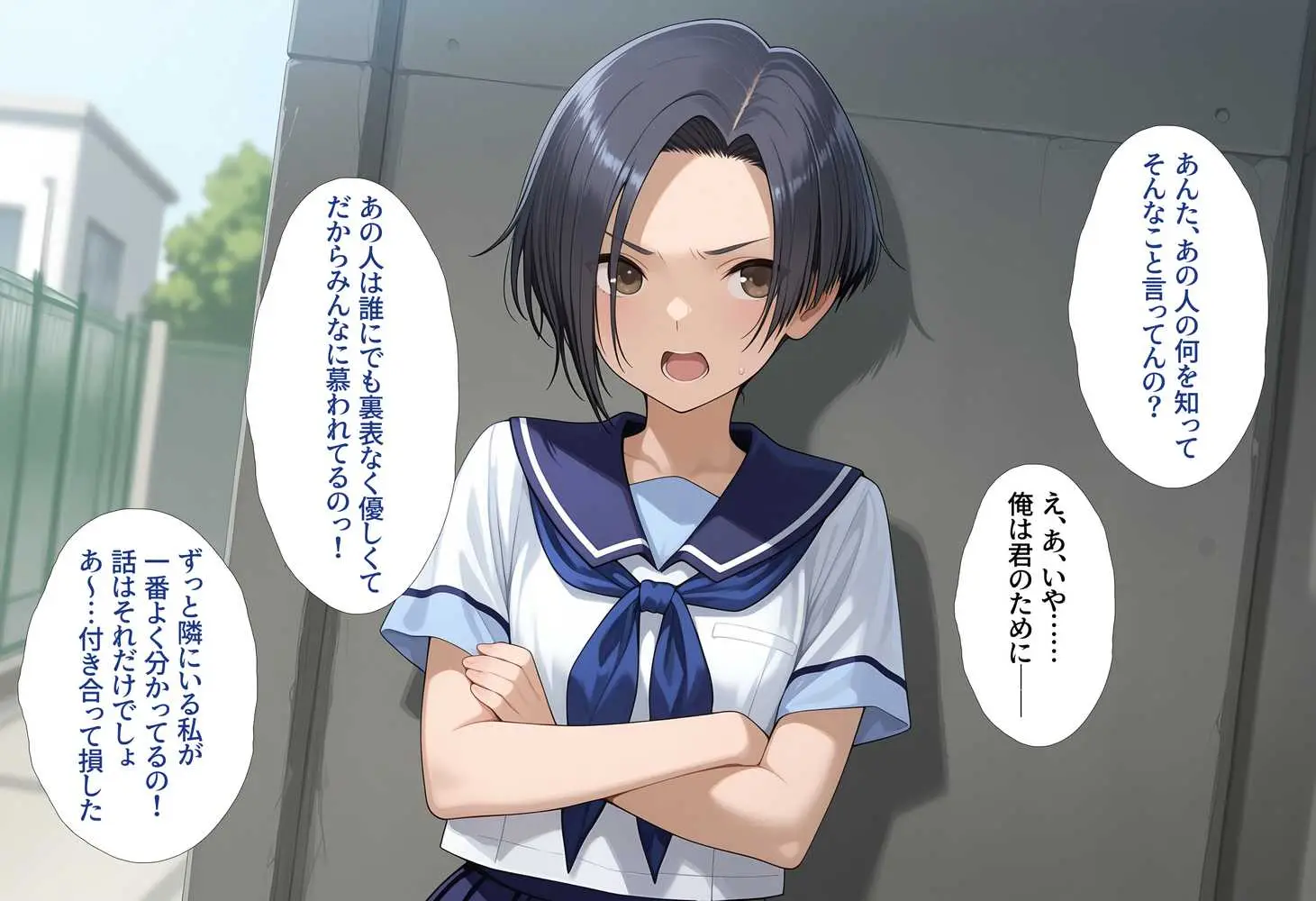 好感度強奪！あいつの彼女候補は全部俺のオナホ - ページ22