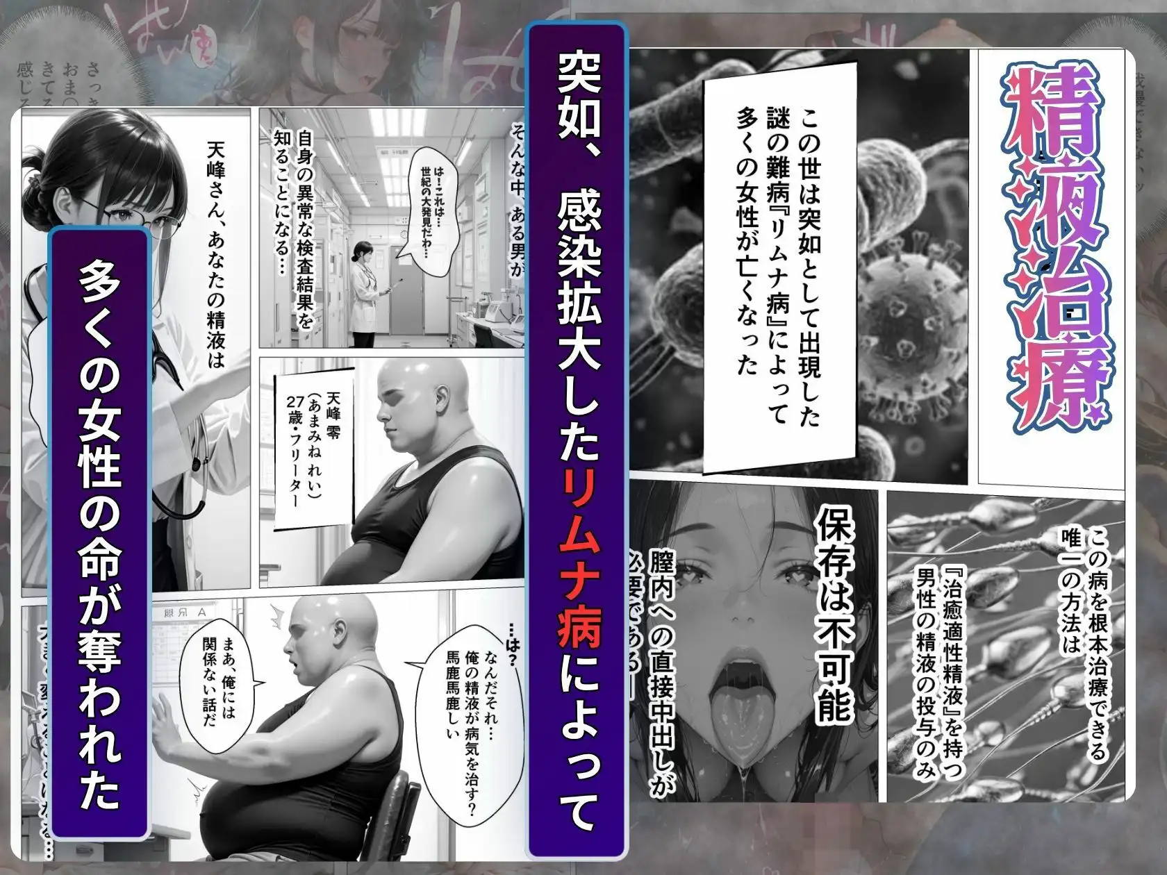 精液治療〜治療と称して放尿アクメするまで母娘を犯してみた〜