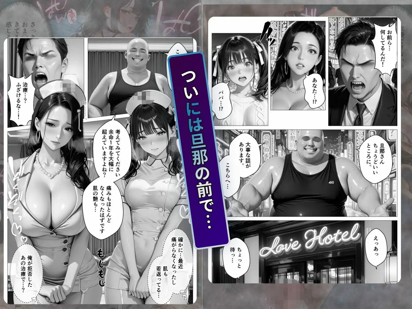 精液治療〜治療と称して放尿アクメするまで母娘を犯してみた〜