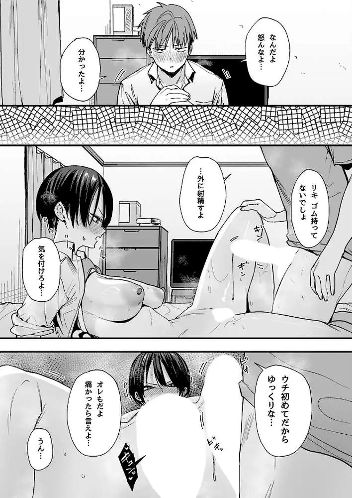 ボーイッシュ幼なじみと付き合った日にセックスするだけ(単話) - ページ06