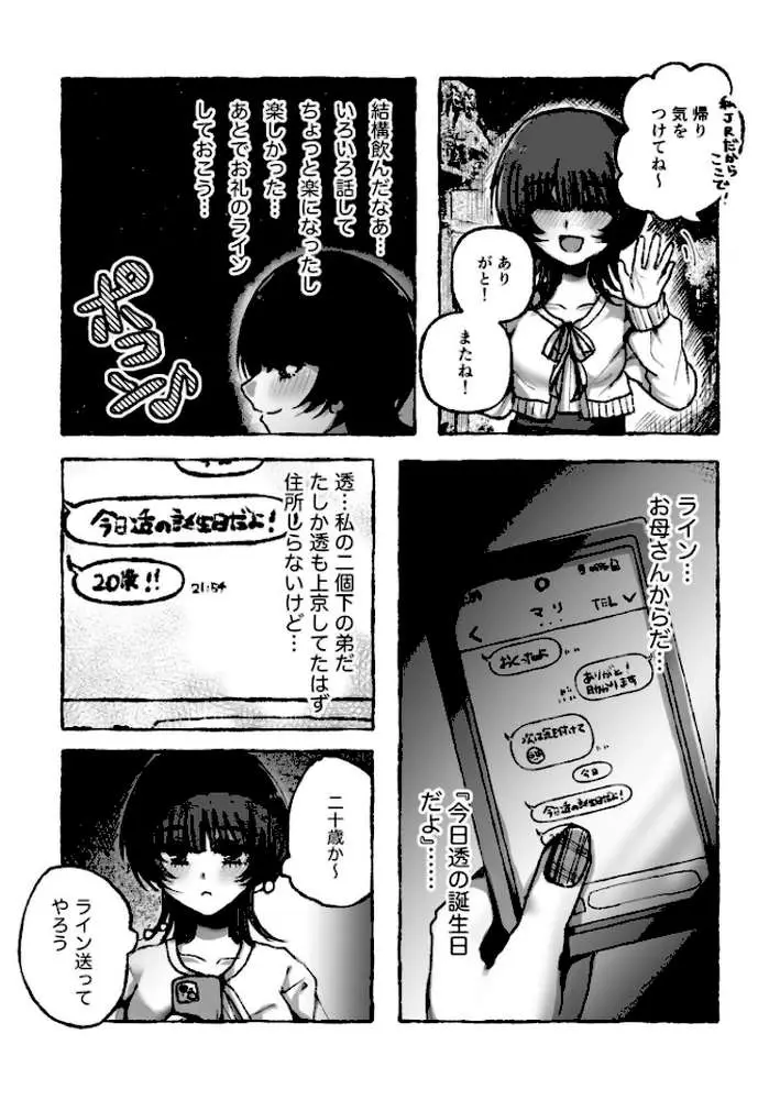 弟の家だし大丈夫だよ(単話) - ページ02